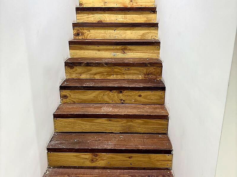 Before - Stair Buildout
